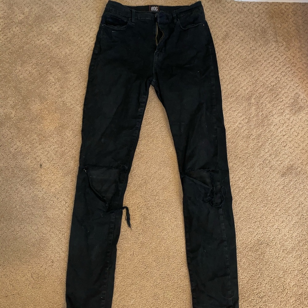 BDG jeans with holes in knees
